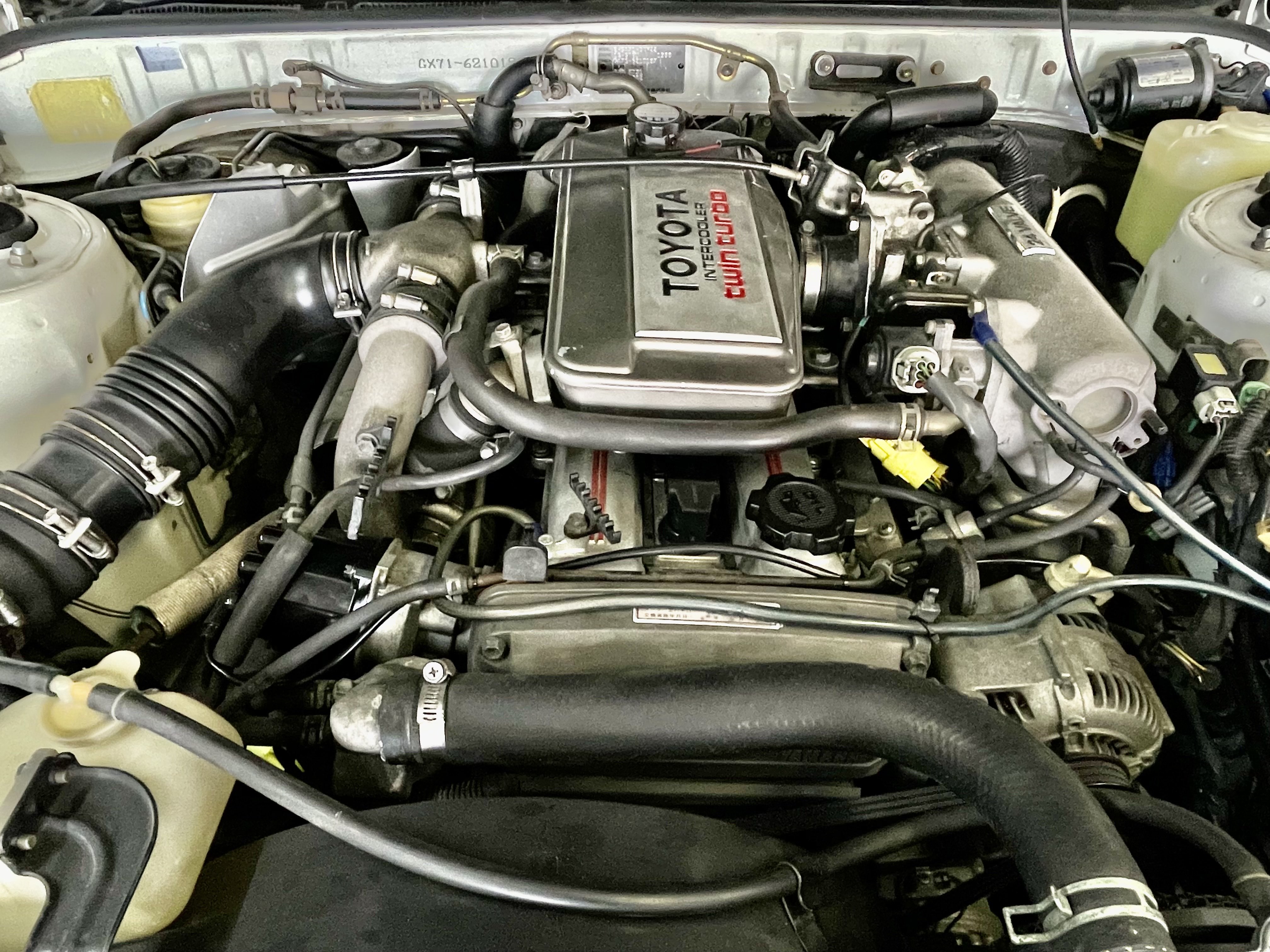 GX71 1G-GTE 紛らわしい 水冷インタークーラー