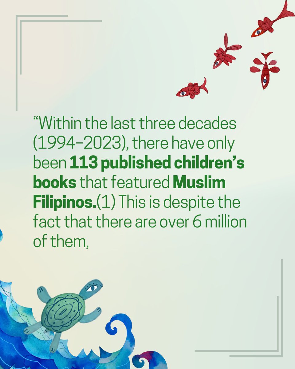 AFCC_sg's tweet photo. Despite their significant presence in the Philippines, only 113 children's books have featured Muslim Filipinos in the past three decades. https://t.co/br5kP0KZ5r