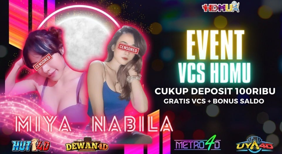 hut4dofficial's tweet photo. ⚠️ BONUS VCS HUT4D ⚠️
sekarang udah tersedia MIYA dan NABILA ya jadi tidak bosan sama talentnya , langsung saja claim abangkuu🔥

⬇️⬇️⬇️LINK DAFTAR⬇️⬇️⬇️ 
https://t.co/2EOQnfzovZ

⬇️⬇️⬇️LINK KOMUNITAS⬇️⬇️⬇️
https://t.co/bVgTtQlTRz https://t.co/yG6wTirrLB