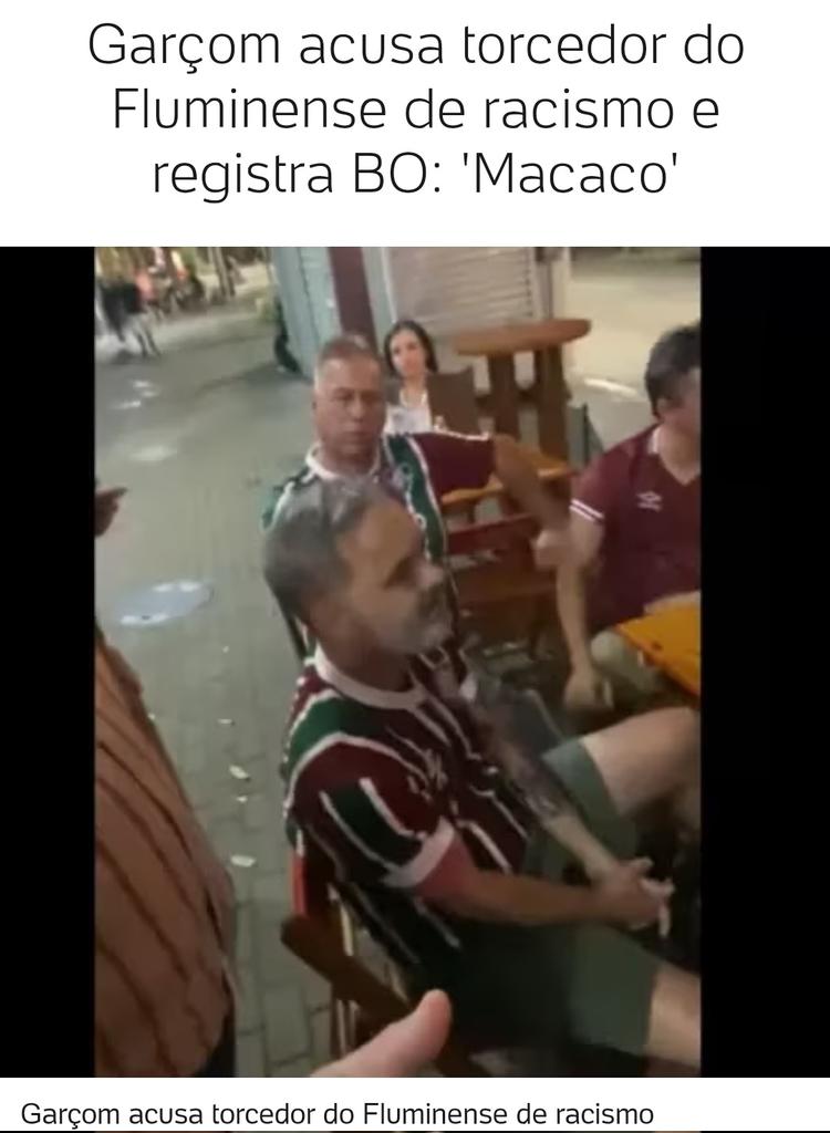 arthurockdog's tweet photo. @rblucasmendes Puts, vou generalizar a torcida do Fluminense rac1st4 por conta de alguns casos também: https://t.co/NsJGq3Gp0A