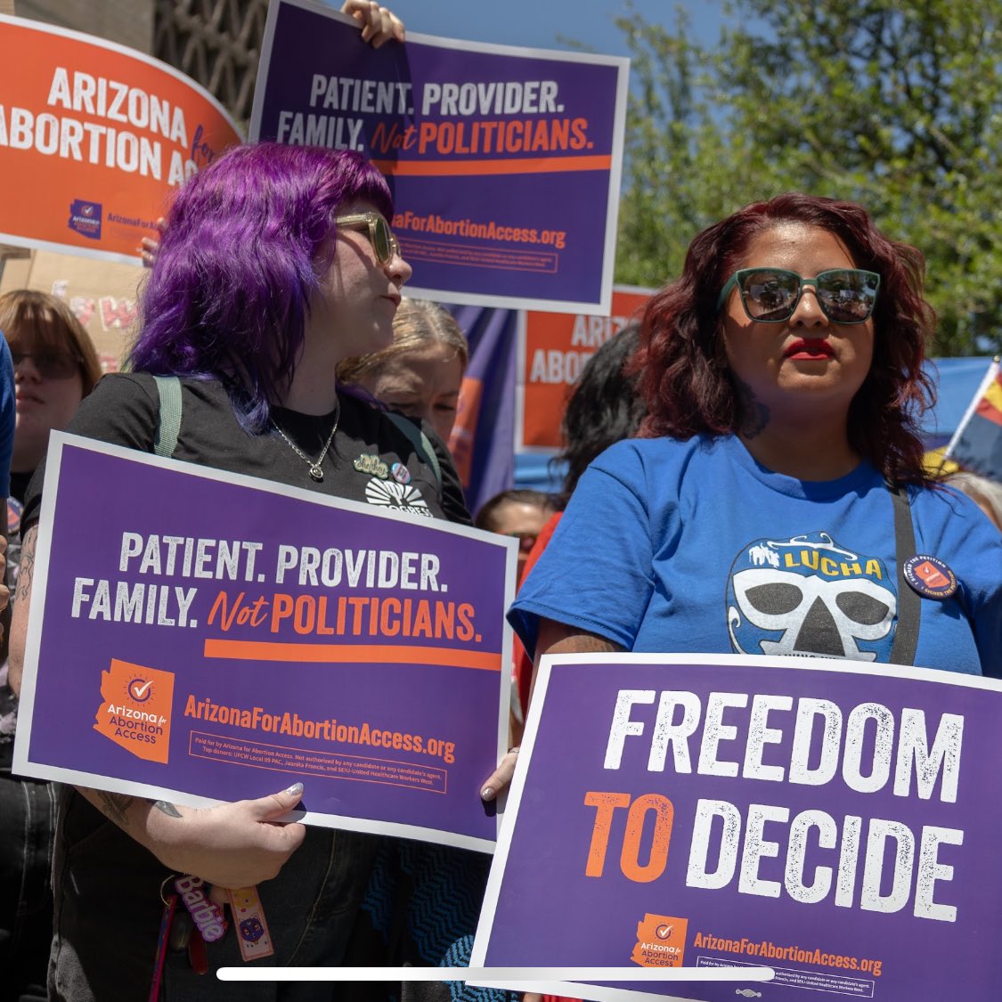Yes on Prop. 139! Arizona for Abortion Access tweet media