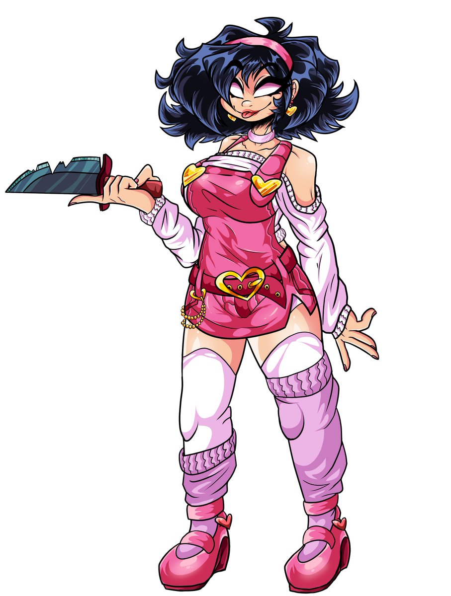 My stylized design for Nene because I felt like doing this, plus I
