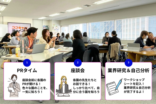 cococari_egg's tweet photo. 今週末開催 幼保の合説
1都3県の幼・保・こども園が集合
ワークシートを埋めることで業界研究も可！

20 土 幼稚園・こども園
https://t.co/GViBkx2WAl
21 日 保育園・こども園
https://t.co/scHm5DiGH0
＊リアル／オンライン参加
＊参加費無料／服装自由／下級生も◎
＊アクセス：浅草橋駅／秋葉原駅 https://t.co/LheQN2tyyu