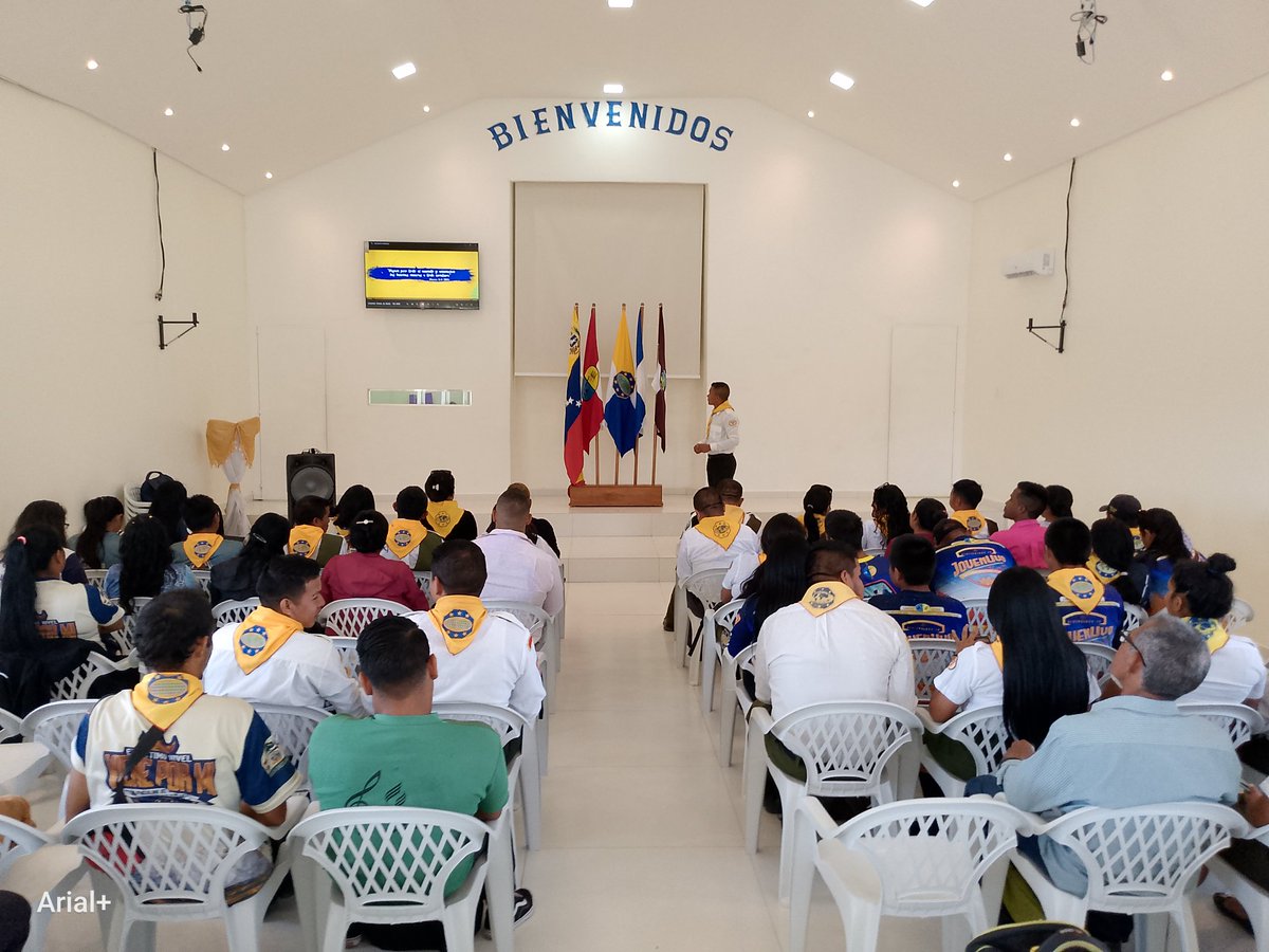 minjagransa's tweet photo. ✅ 2° CONCILIO JUVENIL DE LA ZONA | MIVESUB

📍Abril 15 | IASD Wará | Sta. Elena de Uairen.

🎟️ Asistencia:  71 Líderes y Directivas Juveniles [ SJA, Aventureros, Conquistadores, GM, MCP, ] de cada Iglesia 

#Zona3 👑
#SomosGranSabana 💪
#ConsagradosParaServir  🛐
#MivesubJA 🌟 https://t.co/st1JgiF7Pt