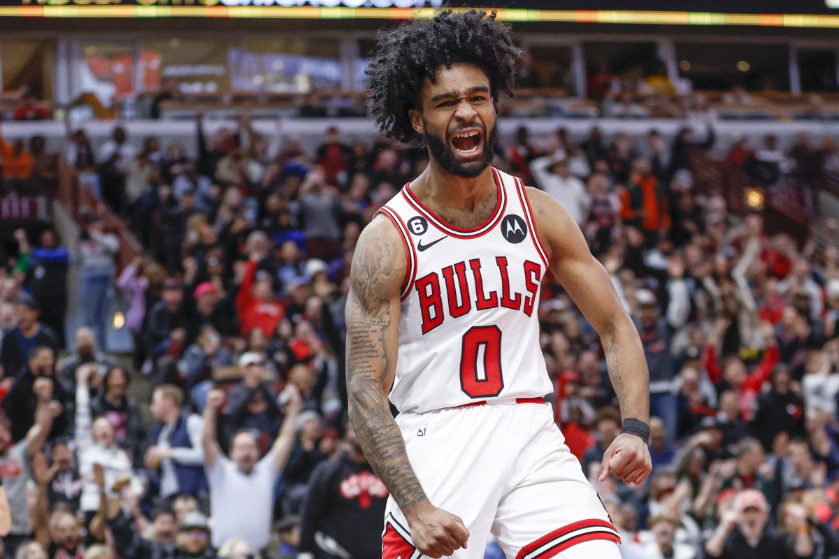 BullsMuse_'s tweet photo. Players in Bulls history with 40+ PTS, 5+ REB, 5+ AST, 0 TOV:

- Michael Jordan
- Coby White

That's it, that's the list. (via @StatMamba) https://t.co/48tSbyHbLl