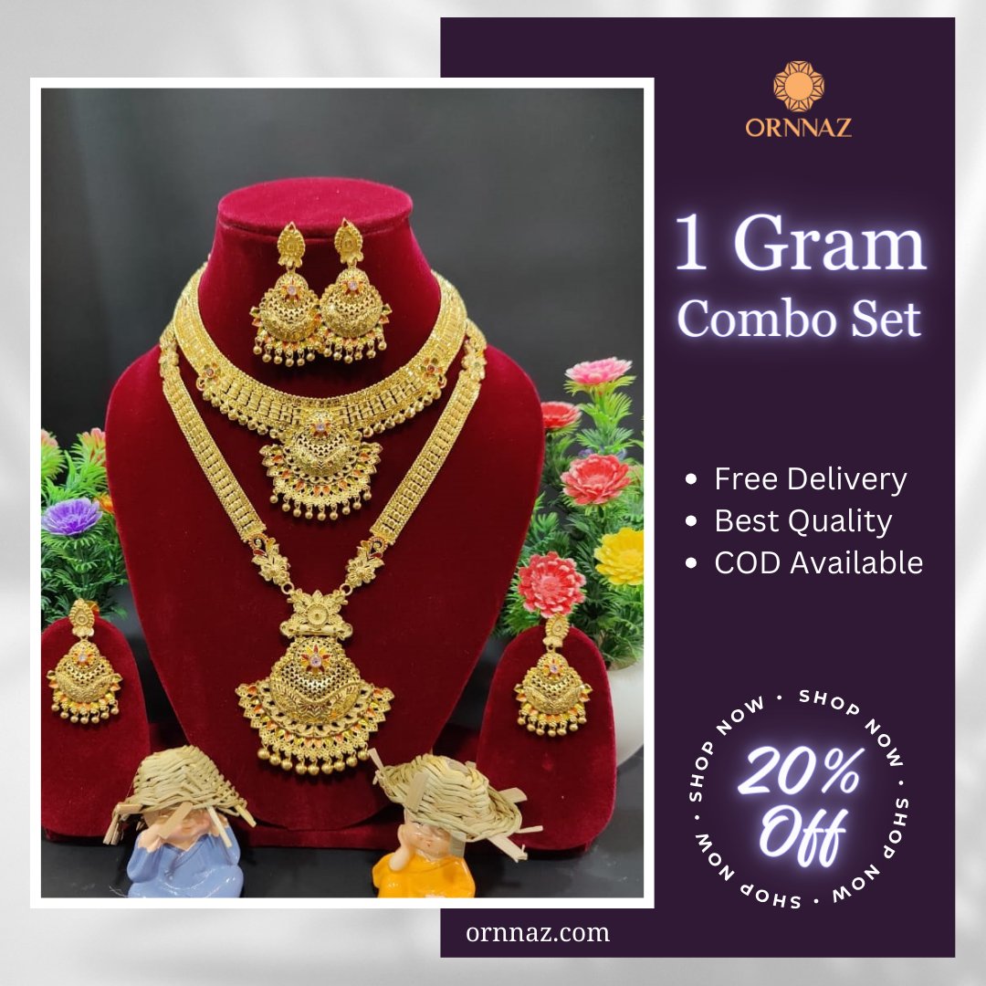 Buy Now the Latest Collection of Beautiful #1gramcomboset Online Shopping for Women at #ornnaz

ornnazartificialjewellery.com/one-1-gram-gol…

#OrnnazArtificialJewellery
#onegram
#onegramcomboset
#1gram
#1gramgoldjewellery
#1gramgoldnecklace
#1gramgoldnecklaceset
#1grambeautifulnecklace
#1gramnecklace