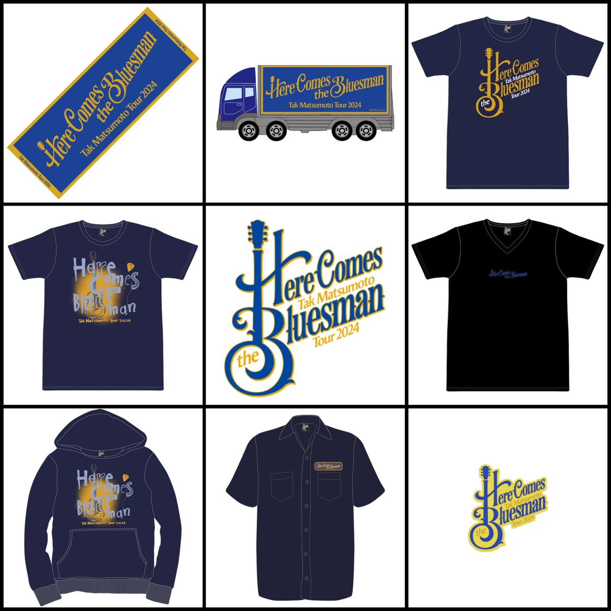 Tak Matsumoto Tour 2024 -Here Comes the Bluesman- ツアーグッズ 一