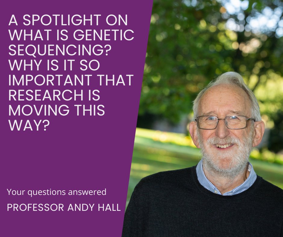 Genetic sequencing - buzz words of the moment when it comes to cancer and how to treat it. Our members have asked us what genetic sequencing is & why it is so important. Our CSO, Andy Hall, shares his thoughts with you all ⬇️ bit.ly/3U5FHng