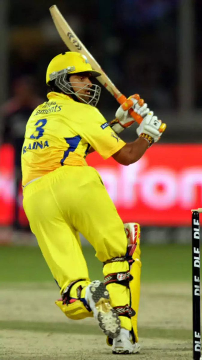 On This Day 2010, with CSK's qualification for Semi-Final on the line, Suresh Raina delivered with an allround performance: taking a key wicket & scoring 46 (27) vs KXIP chasing 193 MS Dhoni in Post-Match Presentation: 'The fact is, Raina & Badri set the chase up' @ImRaina 💛