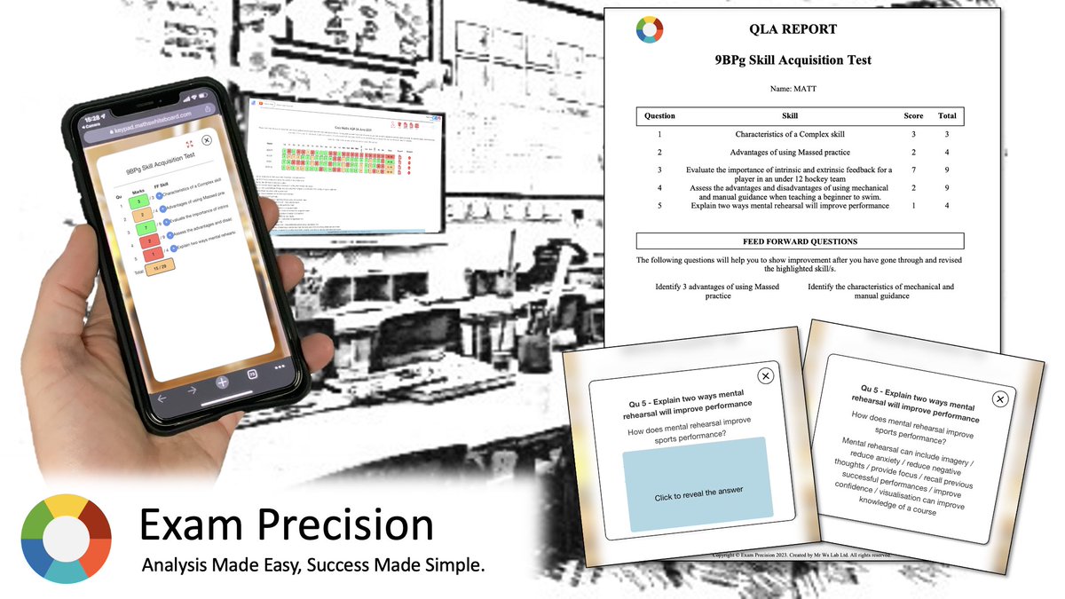 ExamPrecision's tweet photo. Say goodbye to manual data crunching &amp; hello to streamlined insights. 

Exam Precision empowers teachers with efficient qu by qu exam analysis across all subjects, allowing for targeted interventions that drive student success. 
#EdTech #teachertwitter #TeacherTools #Exams #GCSE https://t.co/2sPr9iWDth