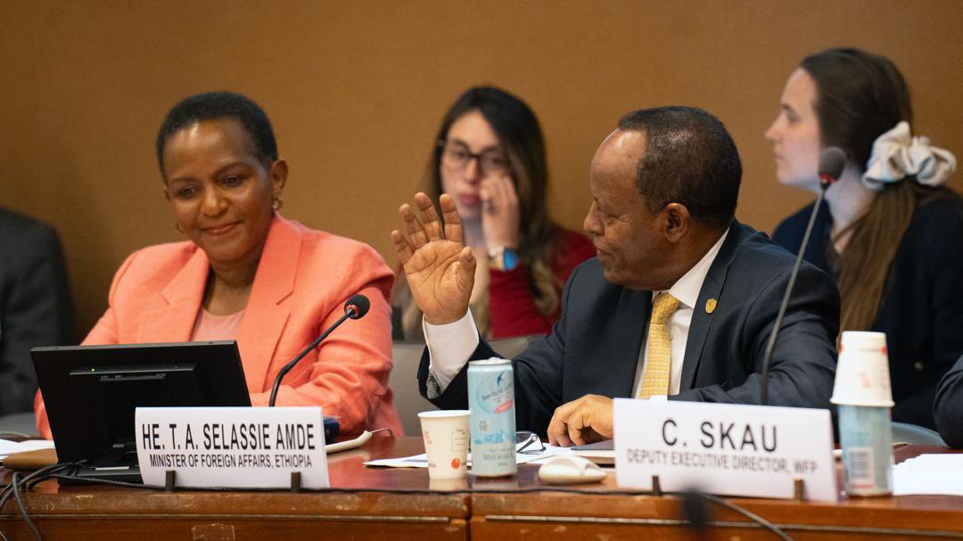 TayeAtske's tweet photo. Held meetings with #Ethiopia development partners and thanked them for their generous support.Underlined that their support is critical to multiply&amp; increase the impact of national investment in building resilience against the socio-economic and humanitarian impacts of disasters. https://t.co/MfkhCqccBk