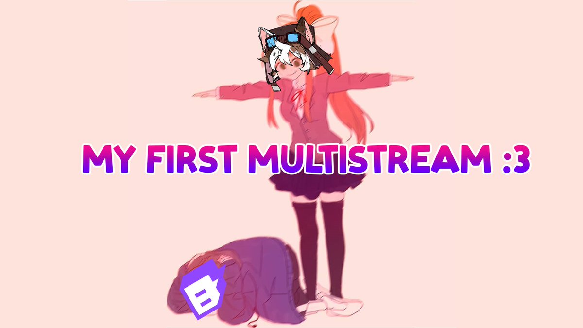 Alright! It is finally time for my AWESOMENESS TO DESCEND UPON TWITCH
I'm gonna be doing my first multistream on twitch and youtube in 30 minutes! I just need to set chat up but once that's all good it'll be go time!
🔗to both the youtube waiting room and my twitch in replies
