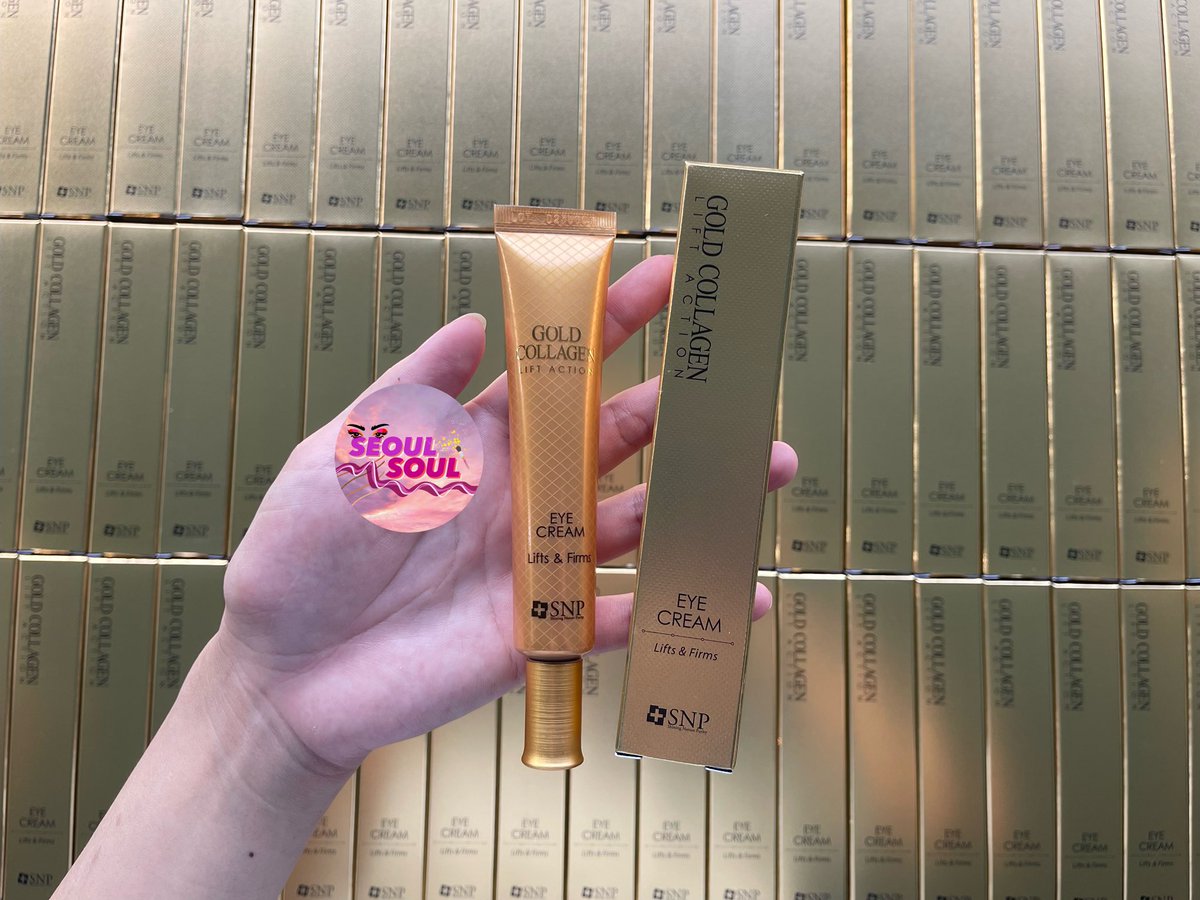 ‼️ SALE 90% ‼️

SNP Gold Collagen Lift Action Eye Cream 30ml. ✨
ลดริ้วรอย ลดหมองคล้ำ ใต้ตาชุ่มชื้น แต่งหน้าไม่ตกร่อง | exp.25/05/2024

🔥 65.- 🔥 ปกติ 750.- !!!

#ส่งต่อคสอ #คสอเกาหลี #เครื่องสําอางเกาหลี #เครื่องสําอาง #ส่งต่อเครื่องสําอาง #สกินแคร์เกาหลี #ส่งต่อสกินแคร์