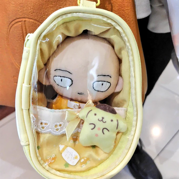 渡したよ!!!ハチャメチャ喜ばれたビビった!!!!!!!(すぐびびる) 速攻で持ち歩き用のぬいバッグ買ってたのすごくじわった。 かわいいね…良かったねちいさきもの…