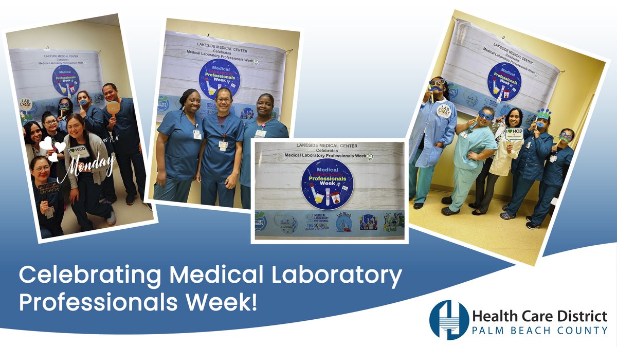 This week, we're proud to celebrate the remarkable lab team at Lakeside Medical Center, our acute care teaching hospital, for #MedicalLaboratoryProfessionalsWeek. We express our sincere appreciation for their contributions to the well-being of our patients. #WeCareForAll