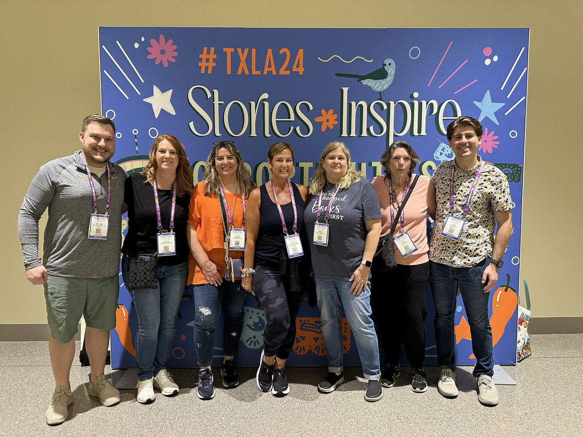 The Texas Library Conference is going great! We have the best librarians! #AldineConnected