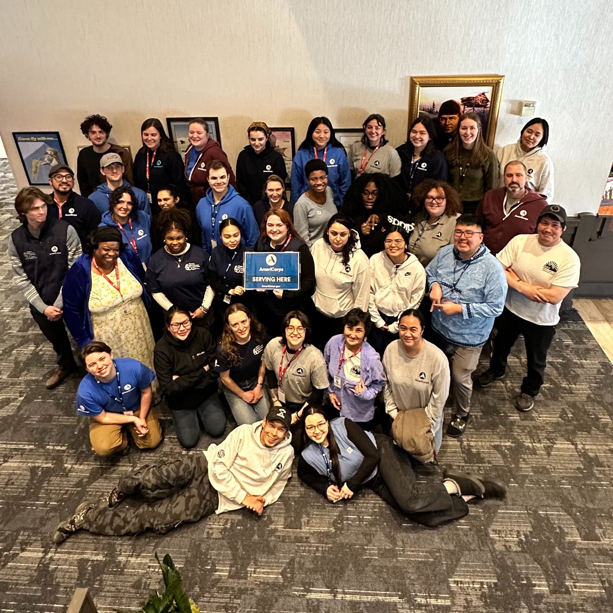 🌟 Uniting Forces, Igniting Inspiration! 🌟 Dive into teamwork with AmeriCorps Alaska, fueled by the motto 'Getting Things Done.'  Let's conquer challenges, uplift communities, and pave the way for a brighter tomorrow! 💫 #Teamwork #Inspiration #ServeAlaska #GettingThingsDone