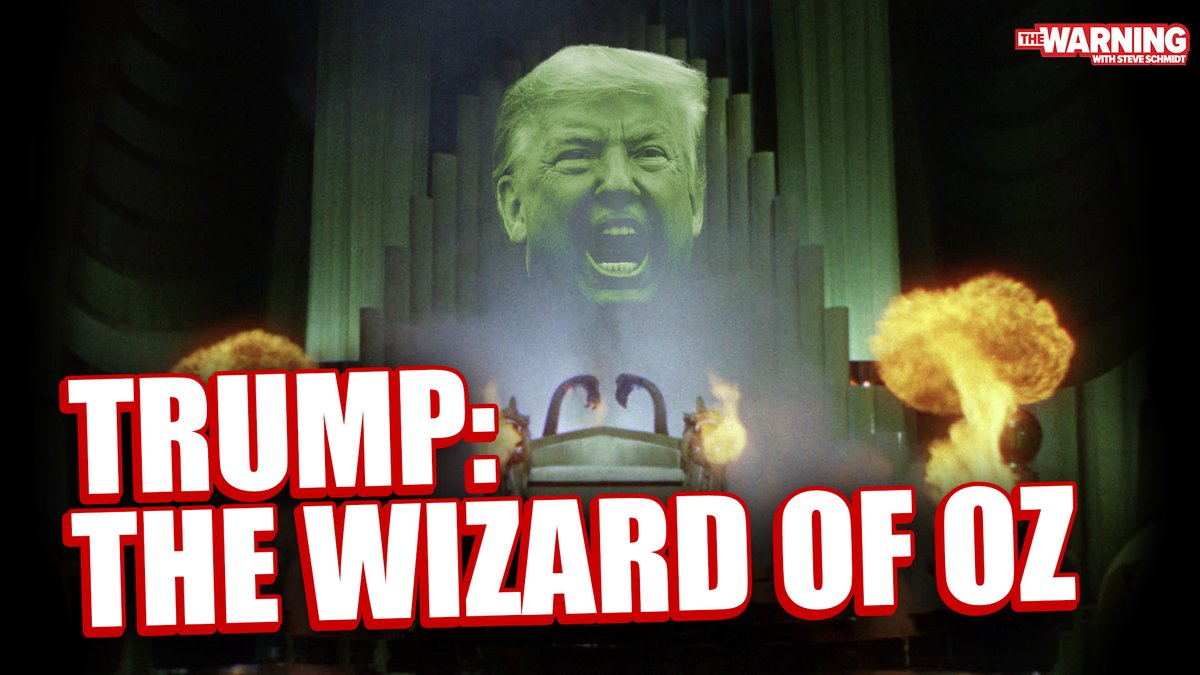 TRUMP IS THE WIZARD OF OZ: Without rallies & propaganda trumpets, courtroom Trump is stripped bare. This is a huge moment of opportunity for one person: Joe Biden. His campaign must strike hard. open.substack.com/pub/steveschmi…