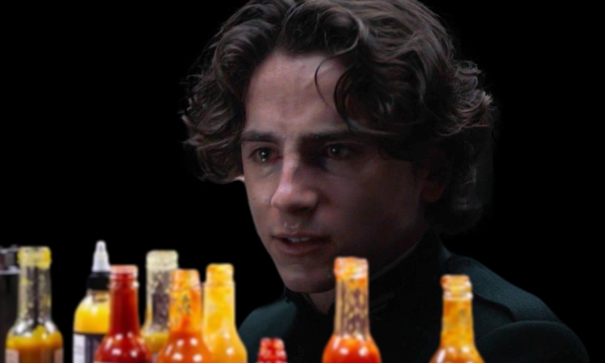"what's in the sauce?" "pain."