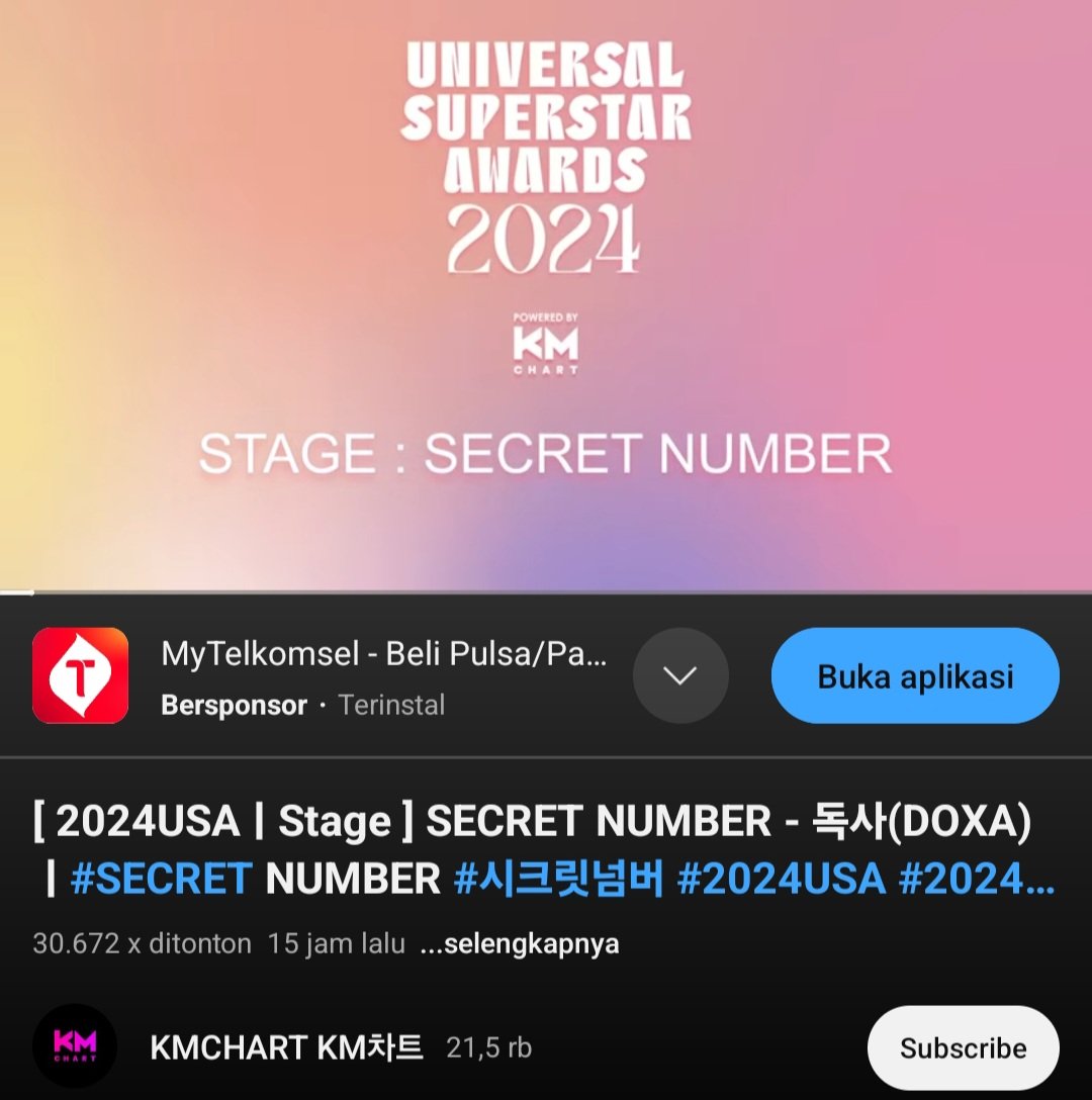 AryandaValenti3's tweet photo. Yukkk guyss ramein KMCart perform USA kemarin
#SECRET_NUMBER #DITAKARANG #LEA #jinny #Minji #SOODAM #ZUU @5ecretNumber https://t.co/vtqMJY8A1o