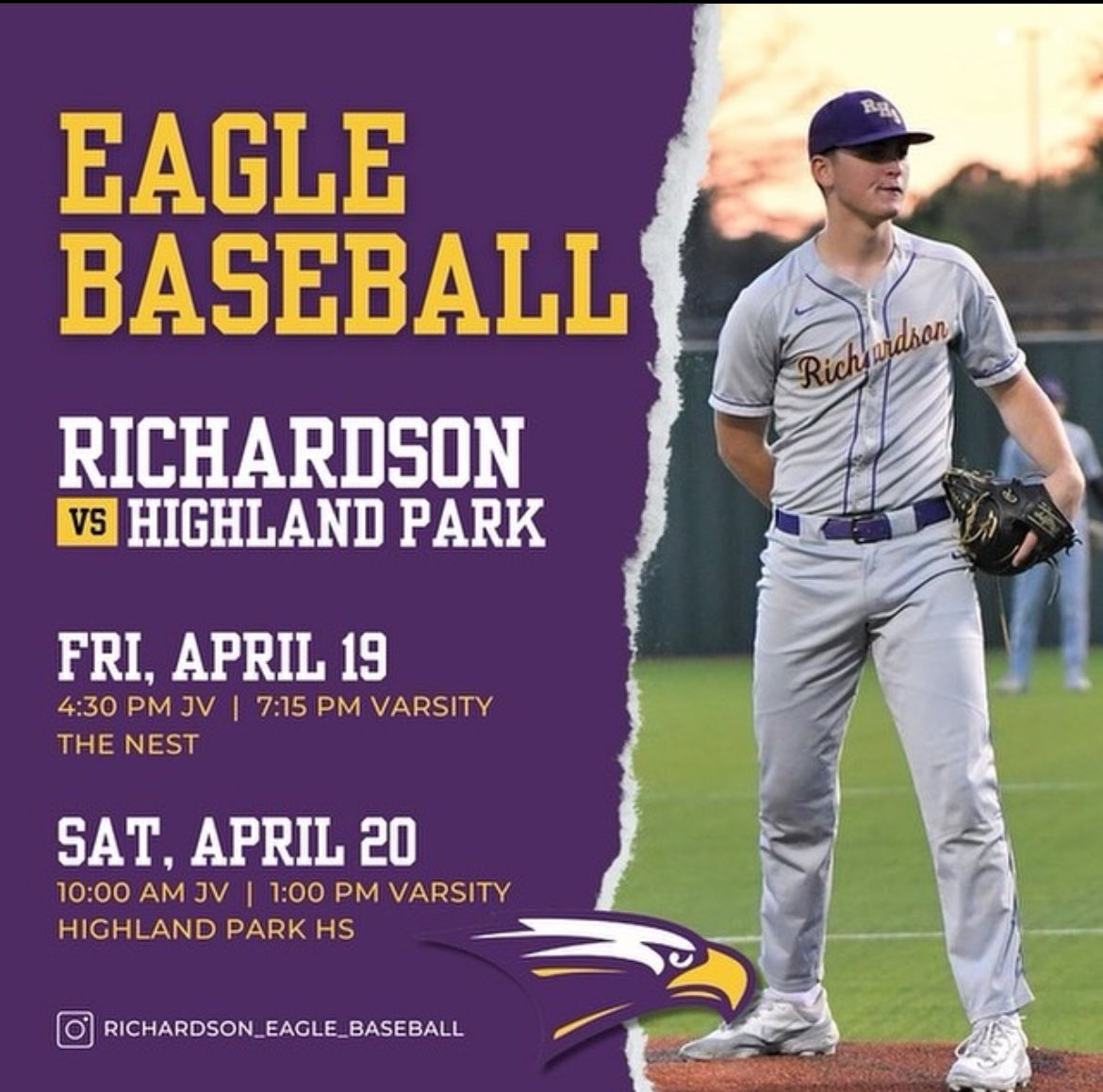Richardson HS Baseball (@rtxbaseball) on Twitter photo 2024-04-18 00:16:45