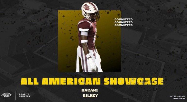 All-American Showcase (@roadtohouston) on Twitter photo We’d like to welcome DaCari Gilkey (<a href="/espnCari/">DaCari Gilkey/DC</a>) to the 2024 All-American Showcase
All-Camp Team at YAA Columbus
Holds an offer from Wayne State
#RoadToHouston We’d like to welcome DaCari Gilkey (<a href="/espnCari/">DaCari Gilkey/DC</a>) to the 2024 All-American Showcase
All-Camp Team at YAA Columbus
Holds an offer from Wayne State
#RoadToHouston