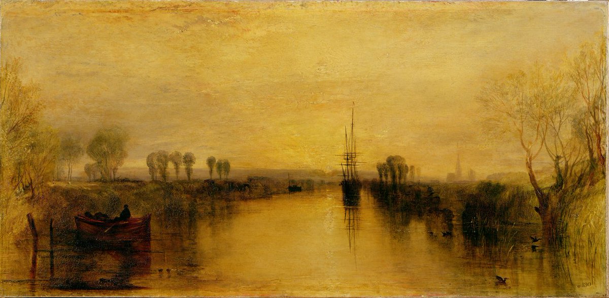 Joseph Mallord William Turner
Chichester Canal
1829