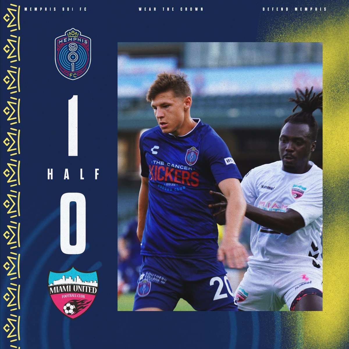 Ahead at the break. Keep. Pushing.👊

#USOC2024 // #DefendMemphis