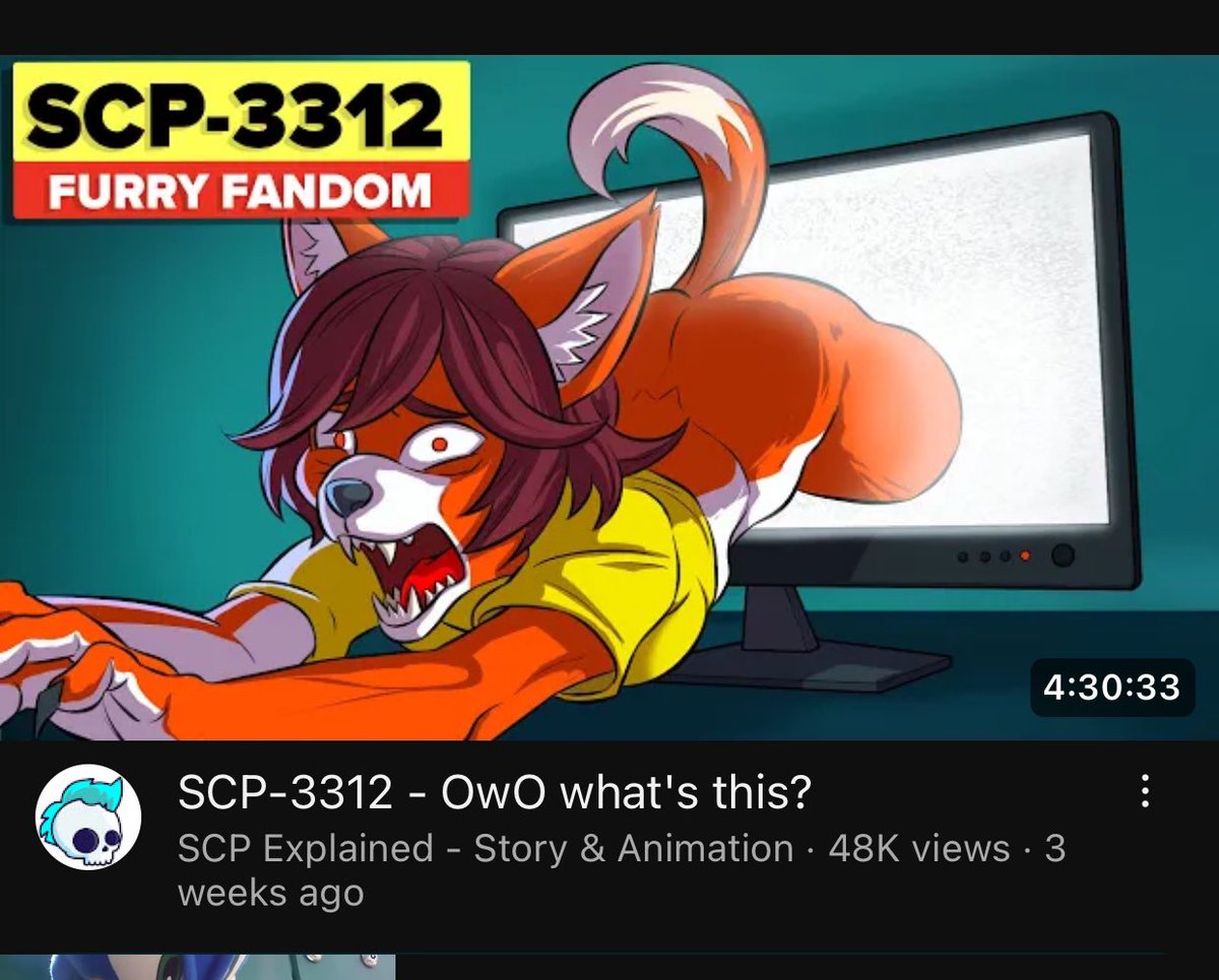 …………did…..did the furry fandom take over the SCP foundation XD