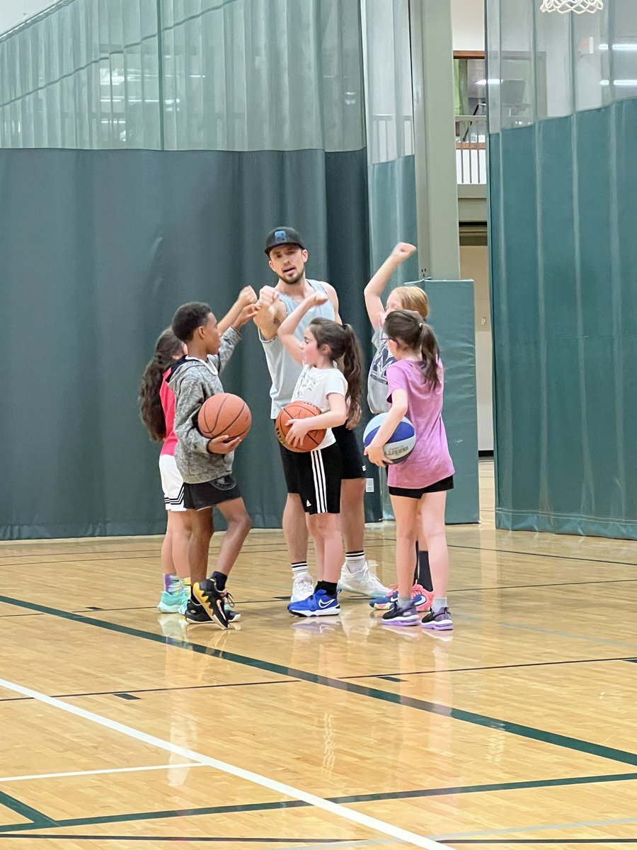 staceysdouglas's tweet photo. Thank you to @2ndToN0NE @matty_p13 for working with my girl and instilling a love for the game. She’s 9 and knows WAY more about basketball than her mom 🏀 #dontinterrupt 😆 https://t.co/9brhrfQW7P