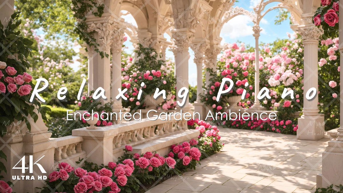 The Most Relaxing Piano Music in the Most Beautiful Gardens. Here: youtube.com/@myhealthyspa #RelaxingVideos #WorkMusic #StudyMusic #StressReliefMusic #RelaxingPiano #BackgroundMusic #PianoMusic #RelaxingMusic #AmbientMusic #PeacefulMusic #InstrumentalMusic #4K