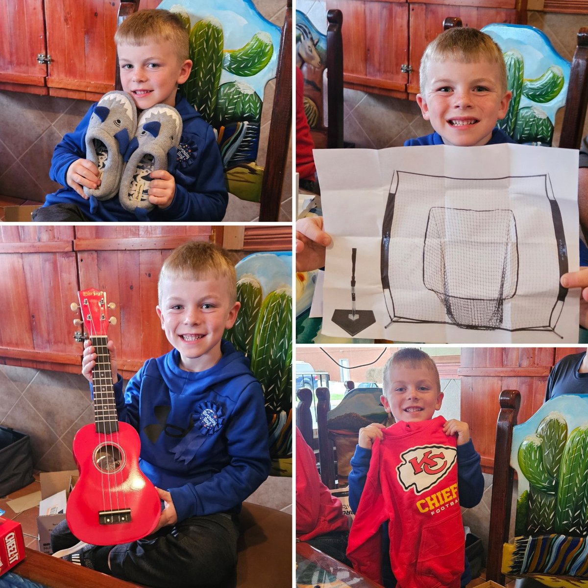 JodiBeals's tweet photo. Celebrated Owen's 6th birthday this evening ❤️ #blessed https://t.co/3nKcIlzjqo