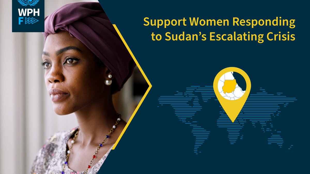 Women's orgs across #Sudan have been working at the forefront of the country's escalating conflict over the last year. With its emergency #FundingAppeal in 🇸🇩, @wphfund is calling on the 🌎 to support women's groups leading local responses to the crisis: bit.ly/44cPTgK