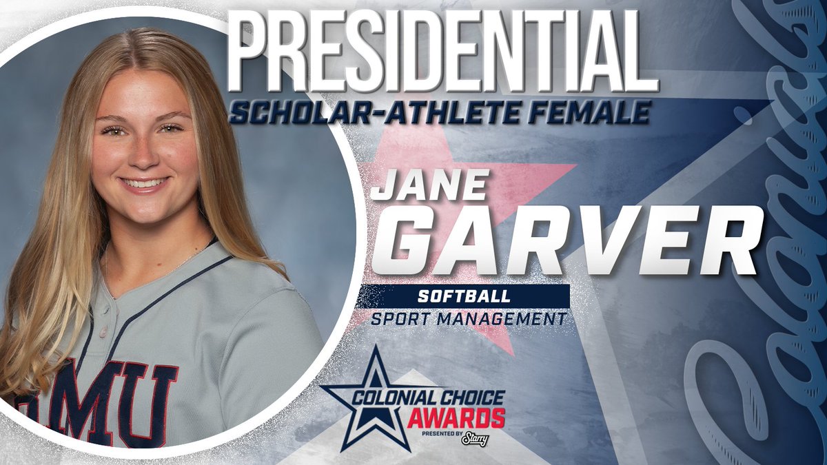 RMUAthletics's tweet photo. Your Female Presidential Scholar-Athlete Award winner is ... JANE GARVER! https://t.co/ZNjlcChEMG