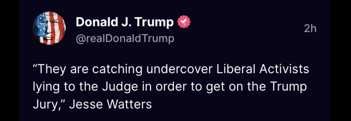 Trump breaks the Gag Order when he posts about Jurors to intimidate them. Judge Merchan cannot wait until next week to hold a hearing. Trump is in Contempt of Court right now. He will never stop until a Judge has the guts to put his ass in jail for a couple of days. #FreshUnity