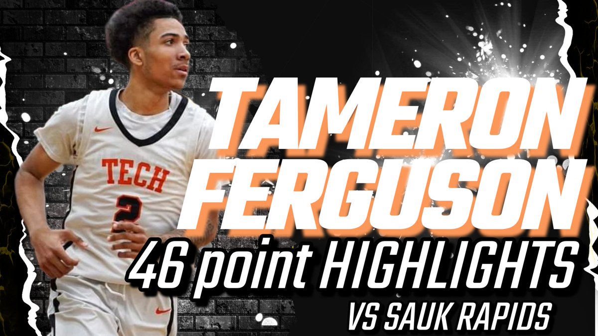 Augustana commit @Tameronferguson 46 POINT‼️‼️ Game vs Sauk-Rapids this past February youtu.be/fchsbBFDElo?si…