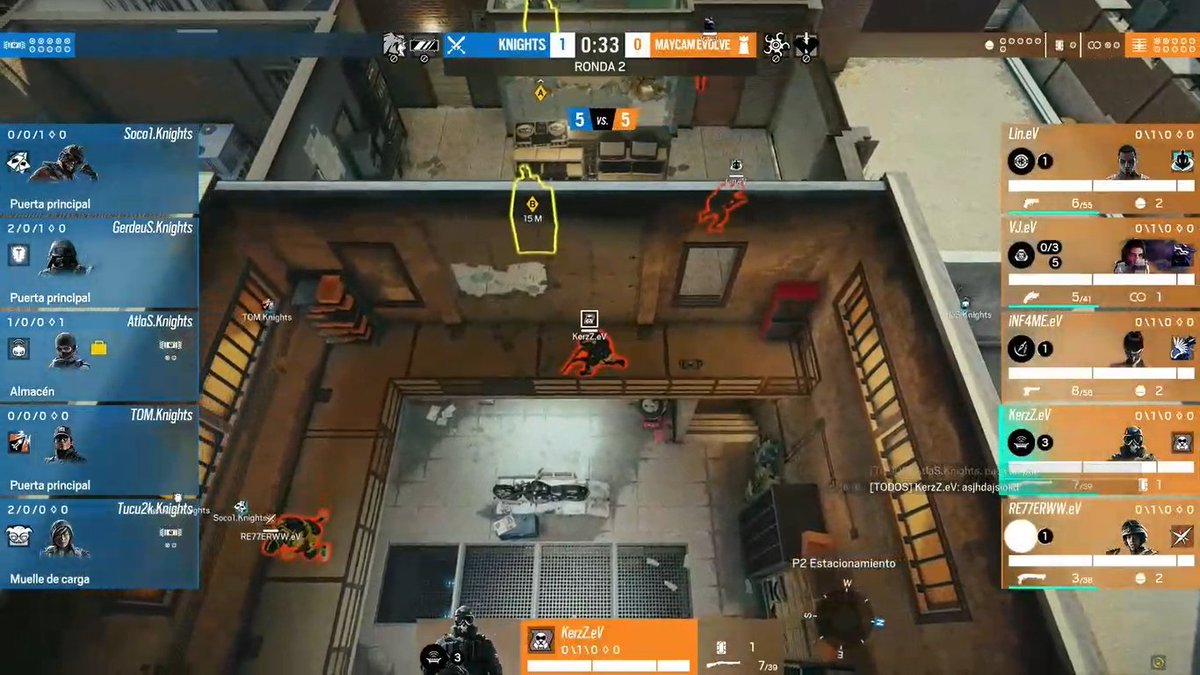 #eVxR6 🪖

[0 - 1] Comenzamos con el pie izquierdo 👀

🏆 @R6esportsLATAM #BR6LATAM
⚔️ @knightslatam
📺 Twitch.tv/rainbow6es

#EvolveYourGame🐼