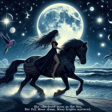 my #saga starts
w/Moon & her tribe
riding Moorunda
the man came from Sea
as if she'd birthed him
red beard
eyes, a calm Ocean
he craved only
our bonding
he was not calm!
nor was I
as I left
who I'd been
to be what
I Am

#vss365 #WritingCommunity #poetrycommunity #poem #book #poet