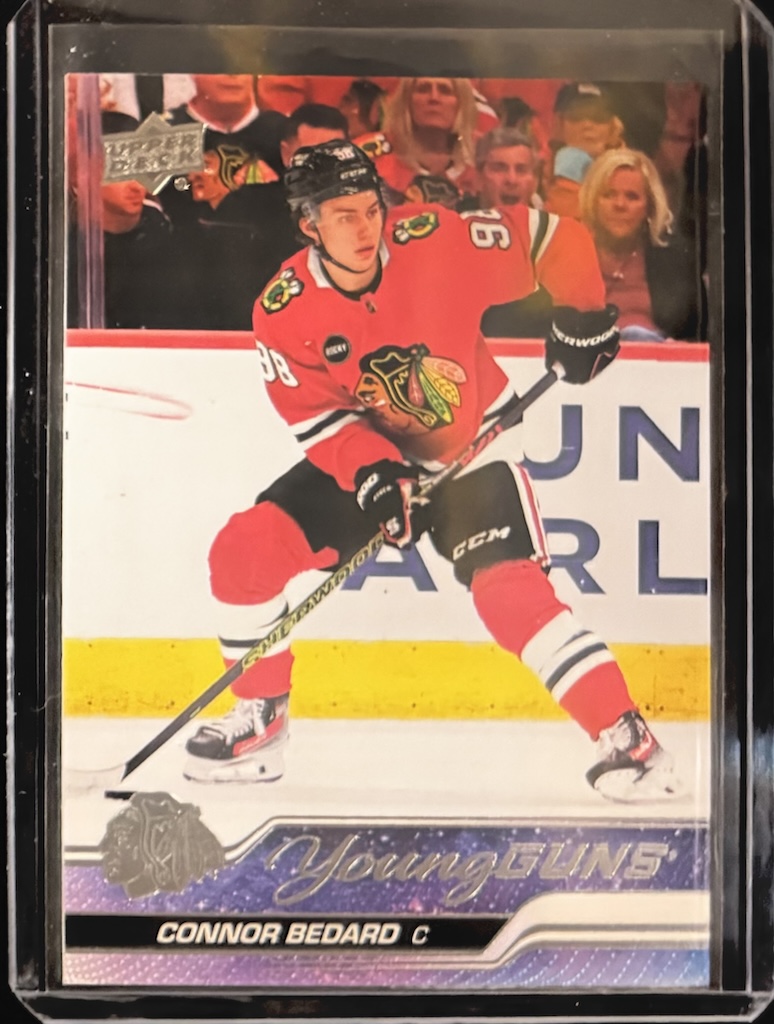 Congrats to Brett from NJ for his big pull out of 2023-24 Upper Deck 2. Connor Bedard Young Guns out of 3 packs @MVPSportsCardz.
#whodoyoucollect #thehobby #sportscards #tradingcards #NHL #Hockey #sports #cards #cardcollector #sportscard @upperdeckhockey #letitrip