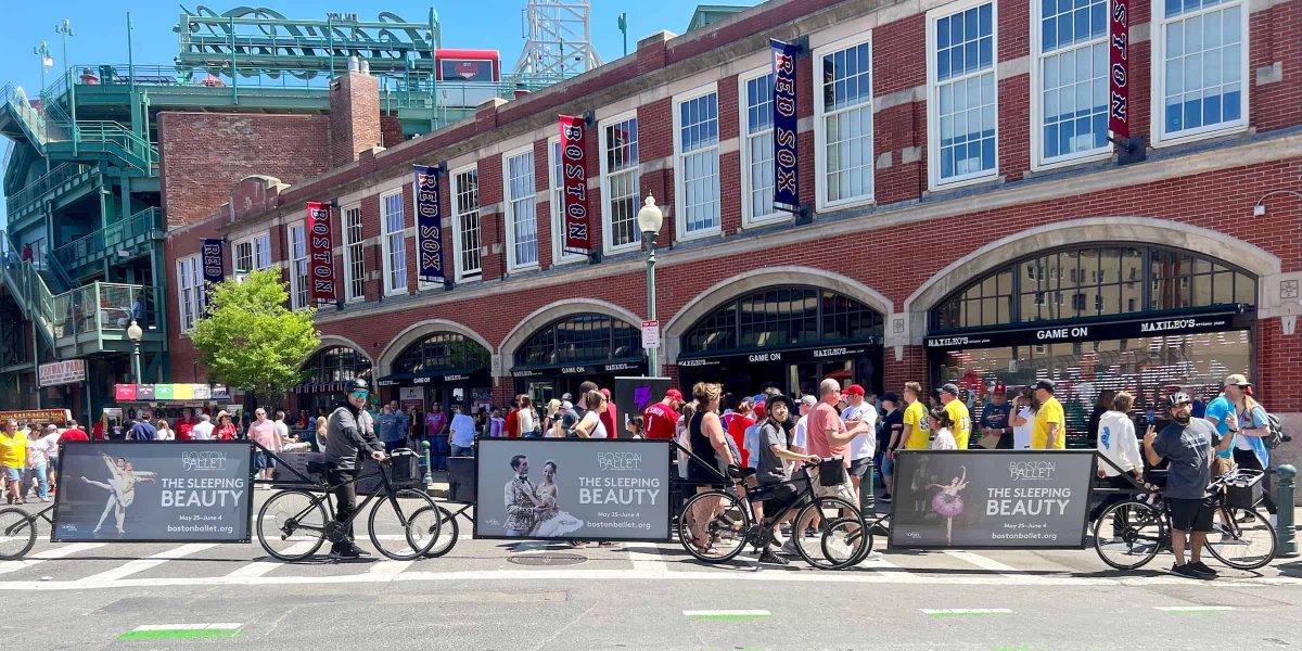 We like bike billboards for this reason.

Not for standing out, targeted reach, or impressions.

It's the most eco-friendly way to advertise.

April is Earth Month, but let's keep this in mind all year long. 

#outdooradvertising #oohadvertising #creativeadvertising