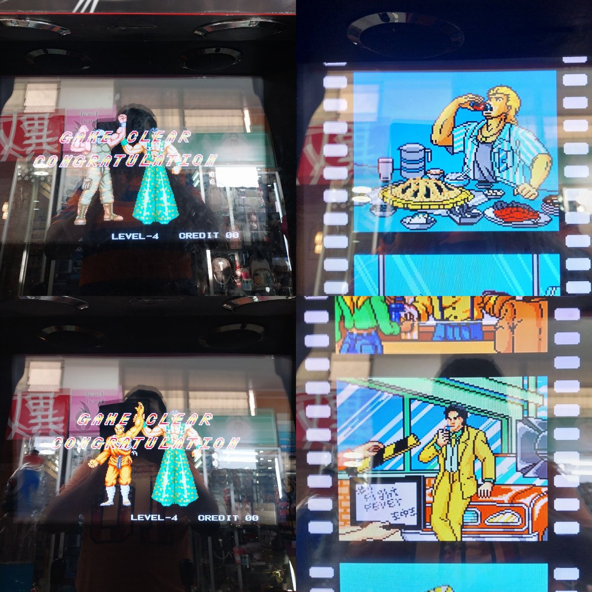 NintenCano's tweet photo. #ファイトフィーバー #왕중왕
Terminé el modo arcade de #FightFever con todos los personajes jugables
Me diverti con este juego 'kusoge' creado por #VICCOM
Miyuki, Magic Dunker, Rophen Heimer y Chintao fueron los personajes más divertidos 😄
Feliz Aniversario 30th Fight Fever 🎉 https://t.co/4uWtiU6Sut