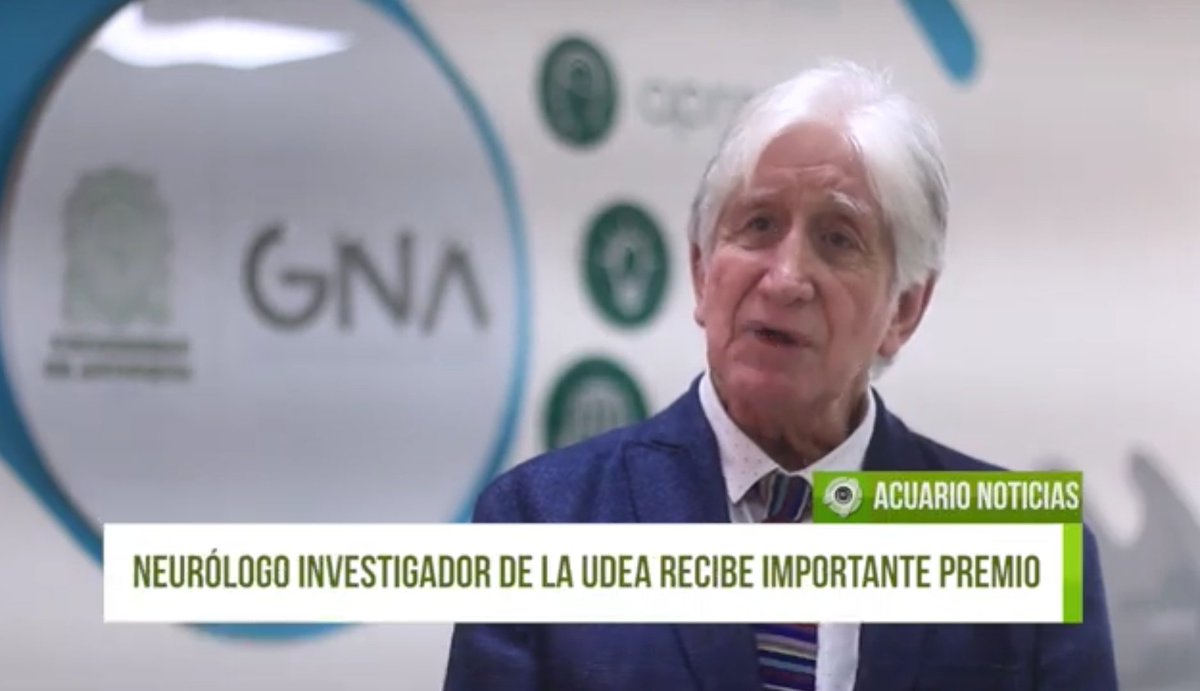 Prestigioso reconocimiento internacional fue entregado a docente de la @UdeA Francisco Lopera, por sus avances en temas de neurología. Mayor contenido en: youtu.be/RlRCJo_-EbQ?si… #OrienteAntioqueño