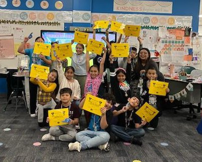 This week we celebrated completing STAAR Review with certificates and gold medals 🏅so proud of these kiddos! #gameonforstaar