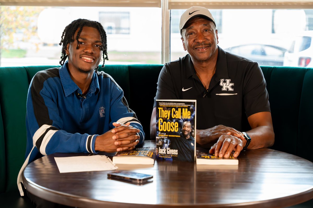 I had a great time chatting with @goosegivens today on @whats_nextpod at Old North Kitchen & Bar in Lexington! We covered a range of topics for an entertaining conversation. Join @goosegivens at Carmichael’s in Louisville, KY on April 18 at 7 PM to get your signed copy of