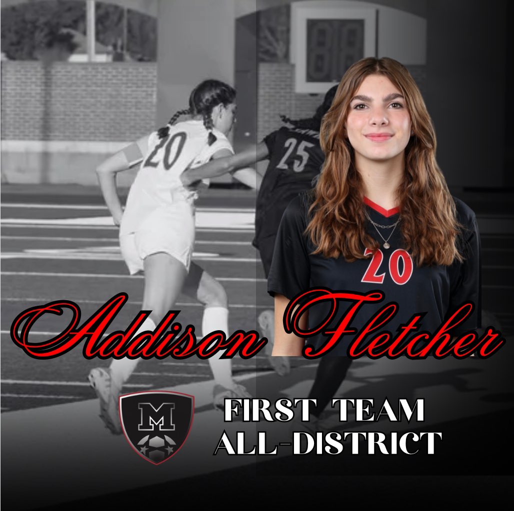 melissahssoccer's tweet photo. These young ladies had an outstanding season, and earn 1st Team All-District for 2024. Well deserved Ladies! #RedRed #RiseandShine https://t.co/JorYtRD6Pi