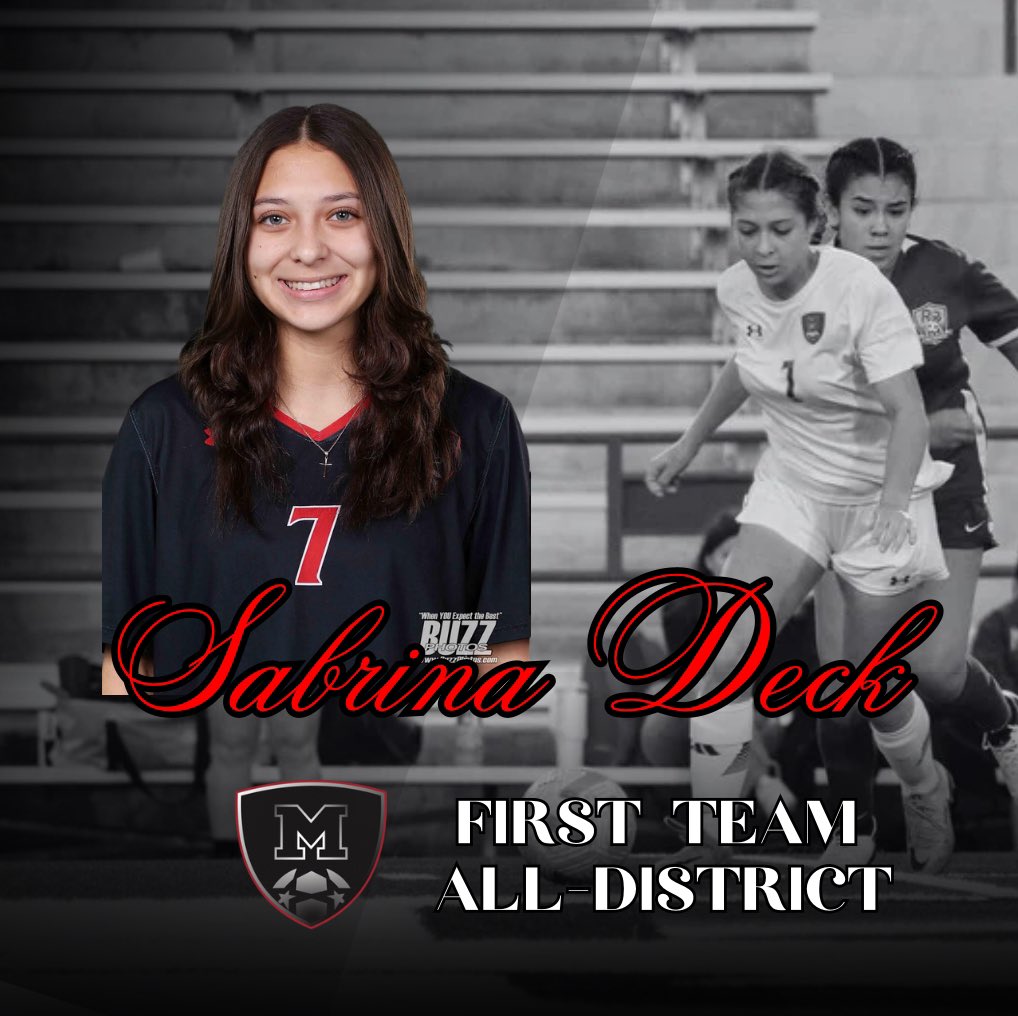 melissahssoccer's tweet photo. These young ladies had an outstanding season, and earn 1st Team All-District for 2024. Well deserved Ladies! #RedRed #RiseandShine https://t.co/JorYtRD6Pi