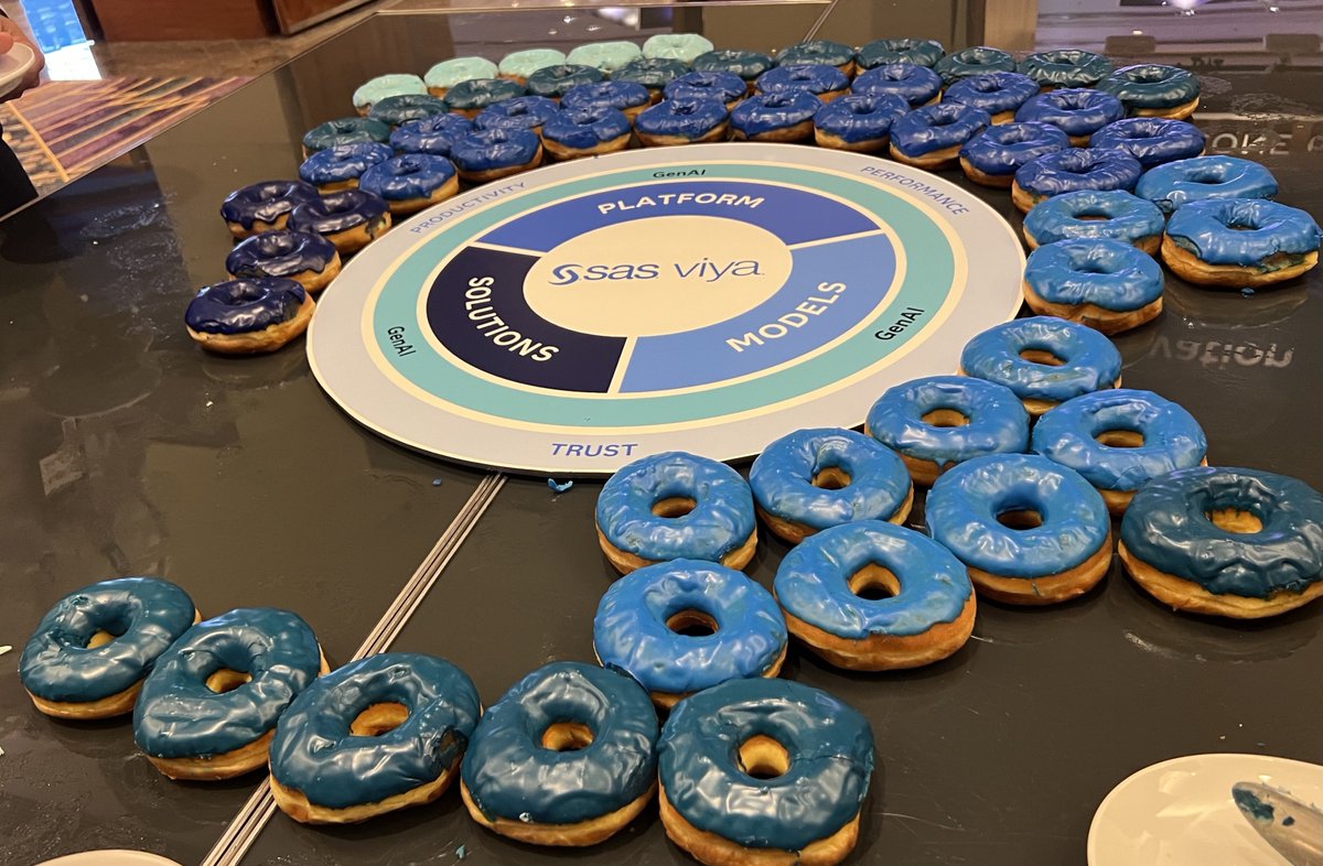 What was the most delicious donut you ever had in the era of AI? Indulge your taste buds with donuts made using #SASViya Workbench flying wheel! Follow #SASInnovate and #CXOSpice to gain more insights throughout the week. Subscribe to #CXOSpice newsletter…