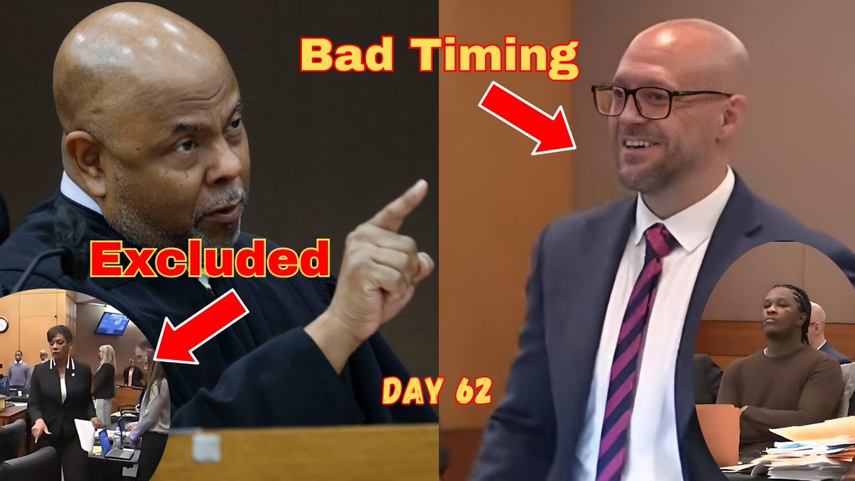 JusCallM3Jay_'s tweet photo. Young Thug Trial Judge Slams Prosecutors over Evidence! #YoungThug #yslrico #Juscallm3jay
Link to Video!!! Was the Judge Wrong? 
https://t.co/7HFlGuECAV https://t.co/9wm5HnsdbE