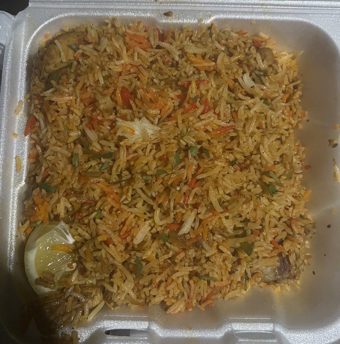 Chicken biryani, love me some spicy foods!!!