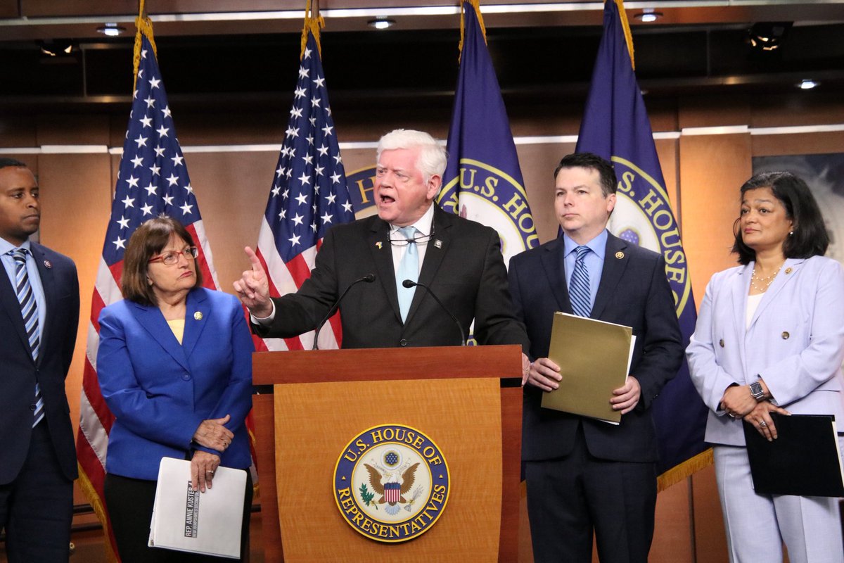 Glad to stand with Assistant Leader @RepJoeNeguse and my Democratic colleagues to oppose Republican attacks on Social Security. We need to protect and enhance Social Security benefits for the first time in more than 50 years, not cut them!